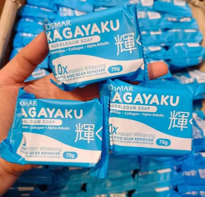 ROSMAR KAGAYAKU BUBBLEGUM SOAP 10X INSTANT WHITENING PIMPLE AND SCAR REMOVER