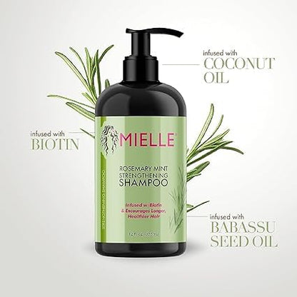 Mielle Organics Rosemary Mint Strengthening 4 in 1 Bundle set