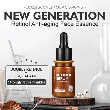 Vibrant Glamour Miracle Retinol Serum, Vibrant Glamour Retinol Serum, Anti-aging Firming Serum, Face Lifting, Anti-Aging Serum