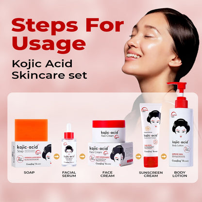 Kojic Acid 5 in 1 Skin Care Combo