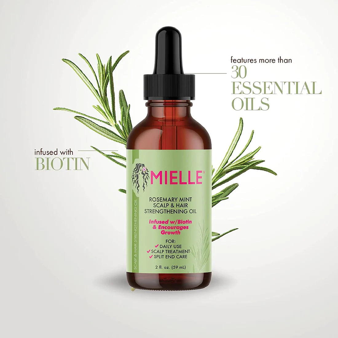 Mielle Organics Rosemary Mint Strengthening 4 in 1 Bundle set