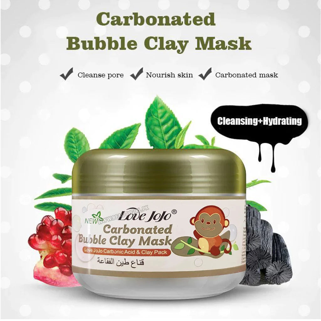 Love Jojo Carbonated Bubble Clay Mask - 100g