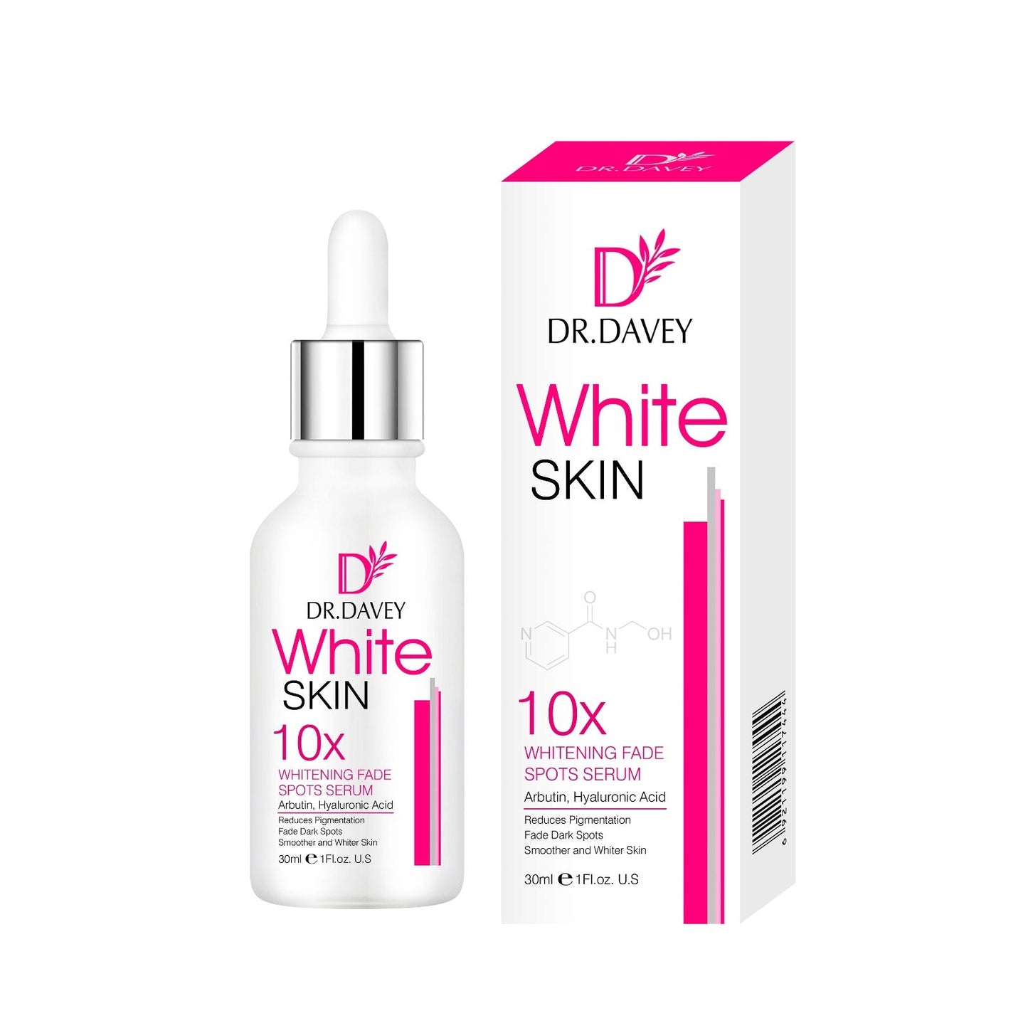 Dr.Davey White Skin 10x Whitening Fade Spots Serum - 30ml