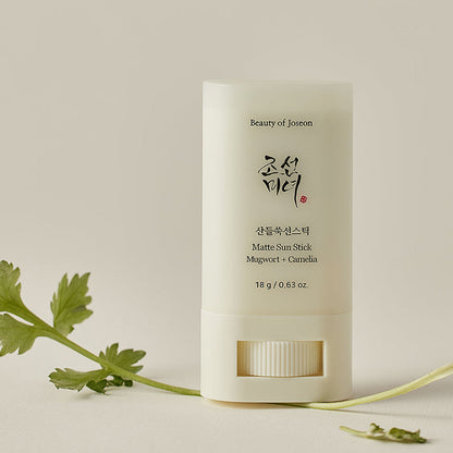 Beauty Of Joseon Matte Sun Stick Mugwort + Camelia - 18g