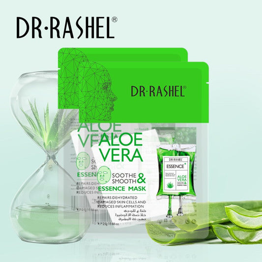 Dr.Rashel Aloe Vera Soothe & Smooth Essence Mask - 25g