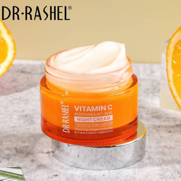 Dr.Rashel Vitamin C Brightening & Anti-aging Night Cream - 50g