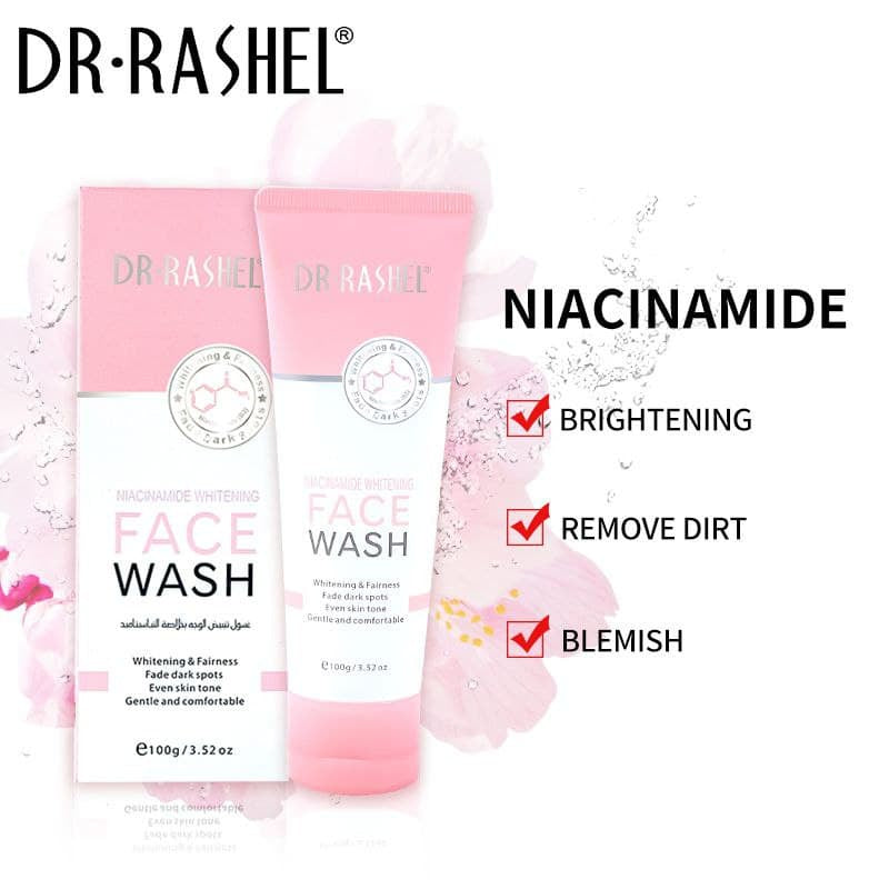 Dr.Rashel Niacinamide Whitening Face Wash - 100g