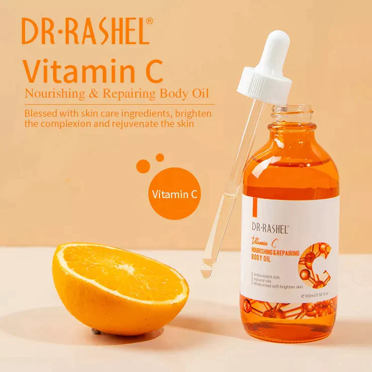 Dr.Rashel Vitamin c Nourishing & Repairing Body Oil - 100ml