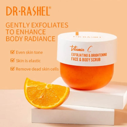 Dr.Rashel Vitamin c Face & Body Scrub - 250g