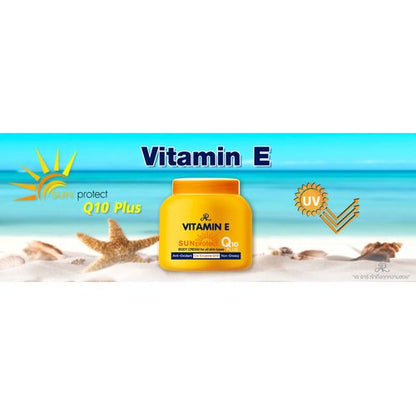 Aron Vitamin E Sun Protect Body Cream _ Q10 Plus - 200g