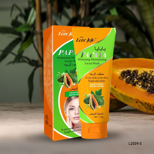 Love Jojo Papaya Whitening Moisturizing Facial Wash - 120g