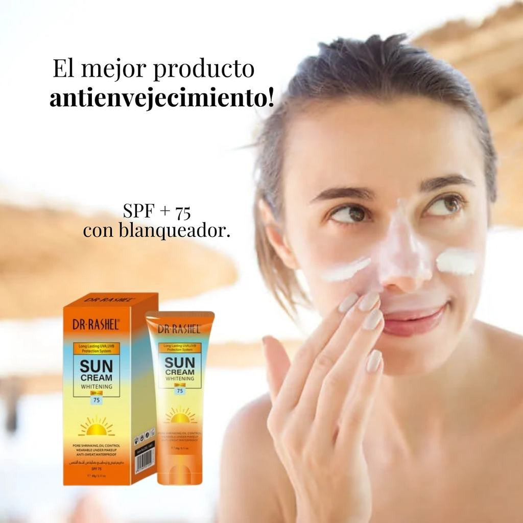 Dr.Rashel Sun Cream Whitening Spf75 - 60g