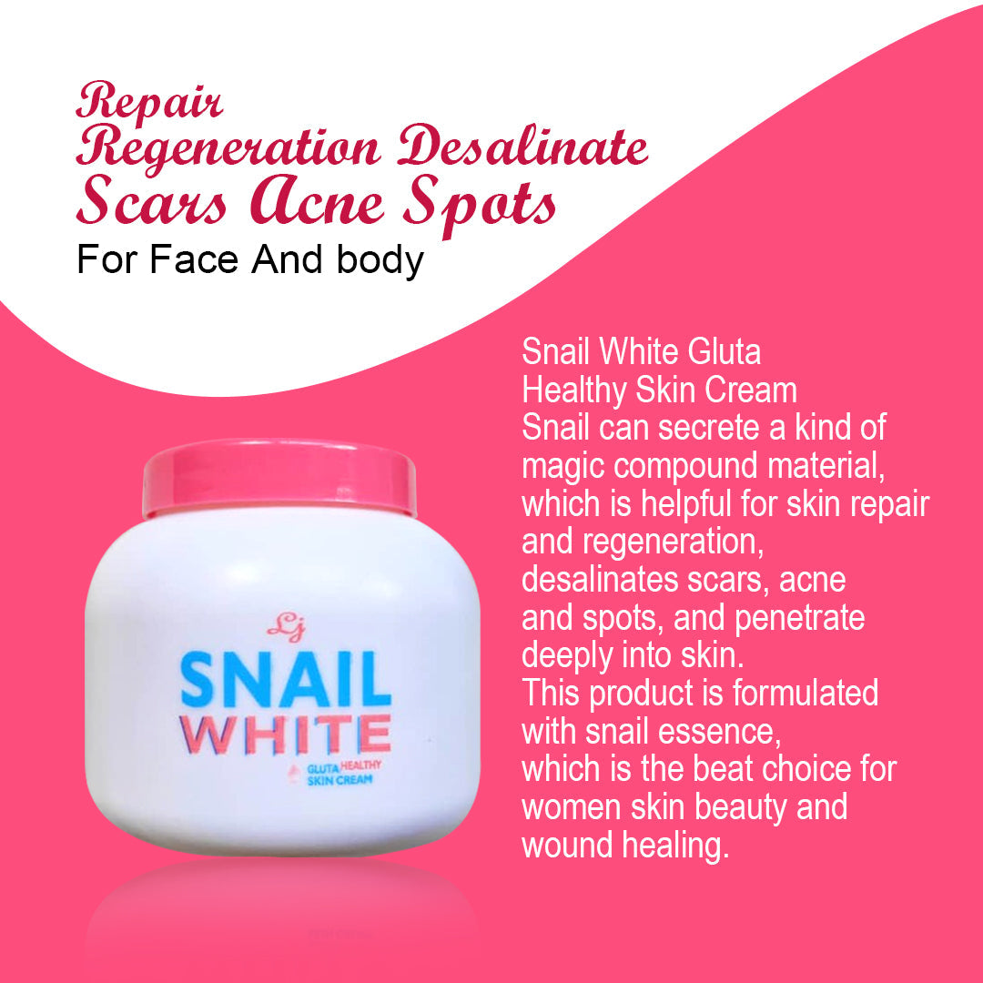 Love Jojo Snail White Gluta Healthy Skin Cream - 200g