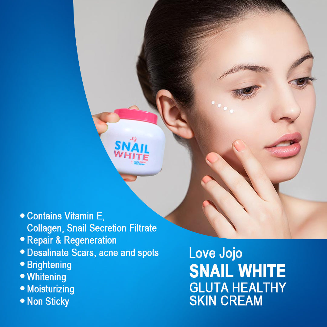 Love Jojo Snail White Gluta Healthy Skin Cream - 200g