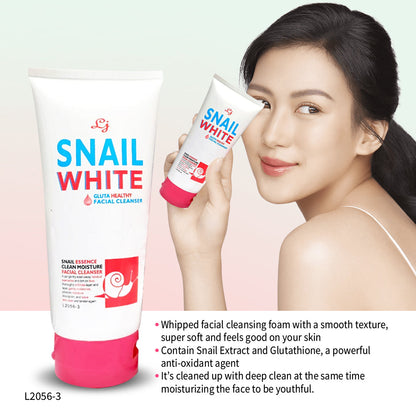 Love Jojo Snail White Gluta Healthy Facial Cleanser - 190g