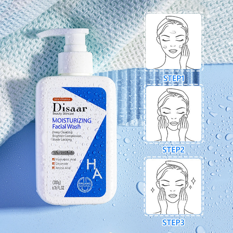 Disaar HA Moisturizing Facial Wash - 200g