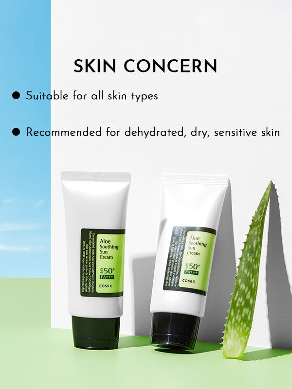 Cosrx Aloe Soothing Sun Cream SPF50 + 50ml