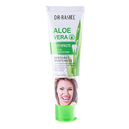 Dr.Rashel Aloe Vera Tooth Paste _ Restores Whiteness - 120g