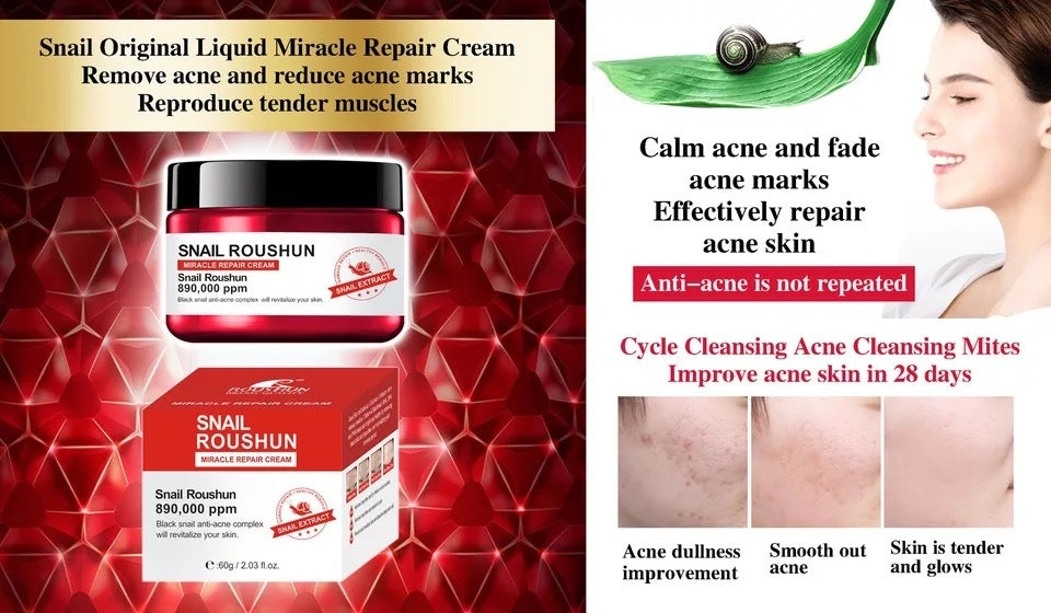 Roushun Miracle Repair Cream _ Snail Roushun - 60g