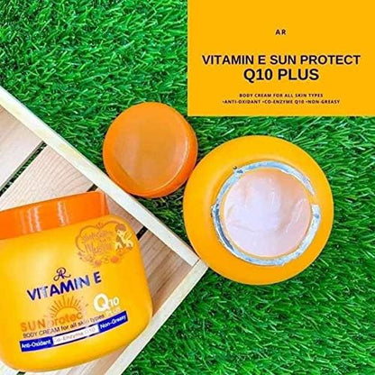 Aron Vitamin E Sun Protect Body Cream _ Q10 Plus - 200g