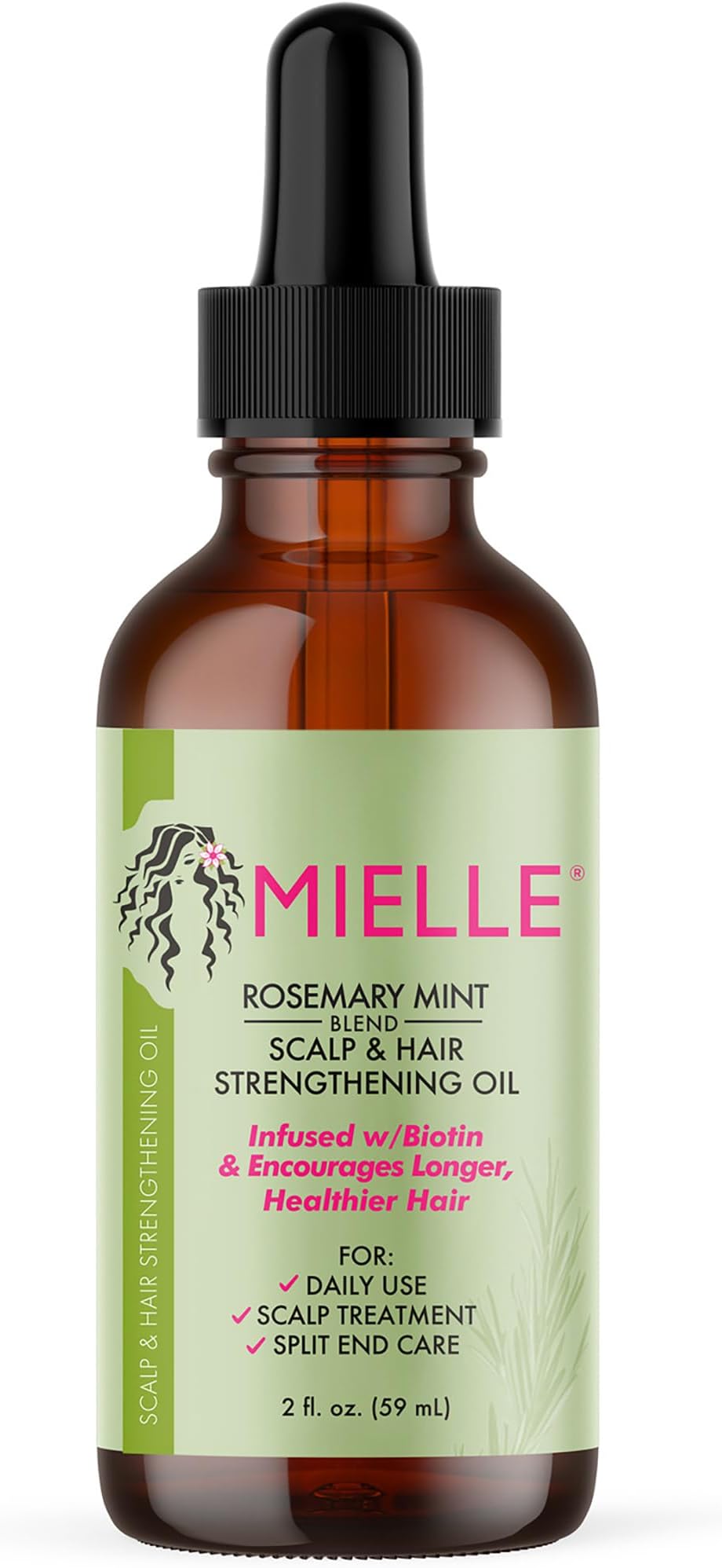 Mielle Rosemary Mint Scalp & Hair Strengthening Oil - 59ml