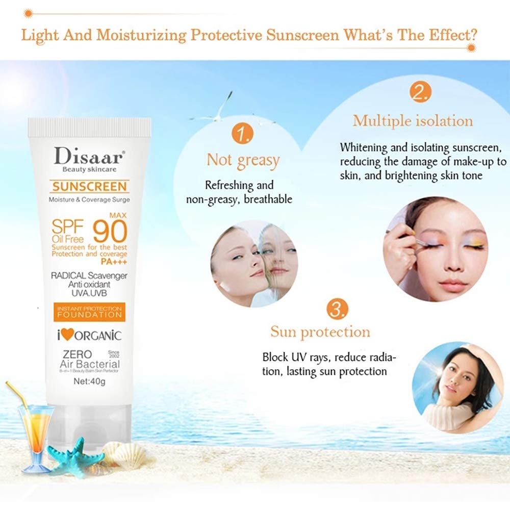 Disaar Sunscreen Spf90 - 40g