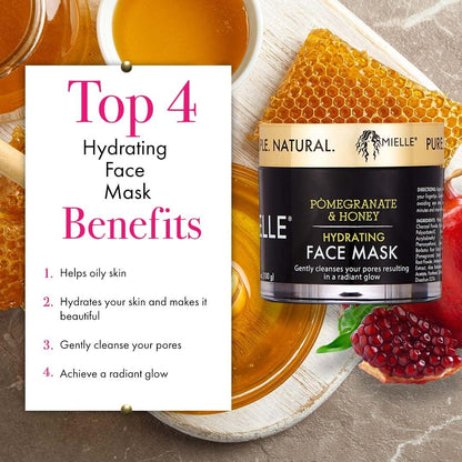 Mielle Pomegranate & Honey Hydrating Face Mask - 100g