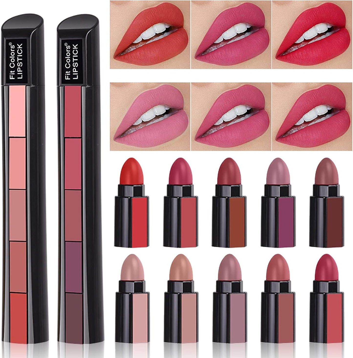 Fit Colors 5 In 1 Lipstick - 1.2g