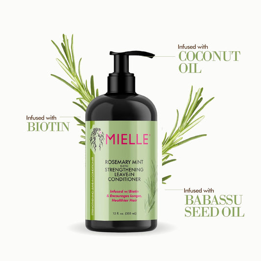 Mielle Rosemary Blend Strengthening Leave-in Conditioner - 355ml