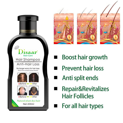 Disaar Hair Shampoo Anti-Hair Loss & Hair Growth - 200ml