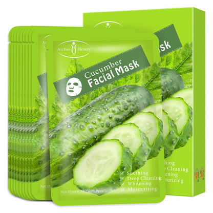 Aichun Beauty Cucumber Facial Mask - 25ml (1 sheet mask)