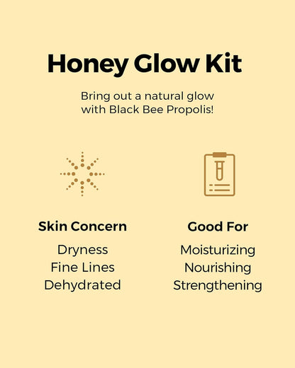 Cosrx Honey Glow Kit - 3 step