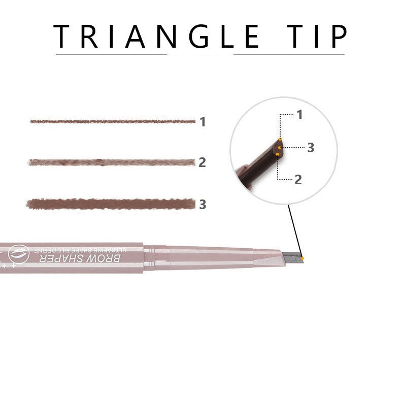 Lameila Double Head Spin Automatic Eyebrow Pencil - 3g