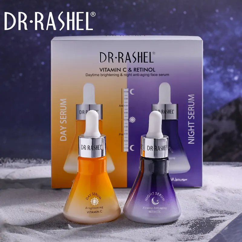 Dr.Rashel Vitamin C Day Serum & Retinol Night Serum 2x30ml