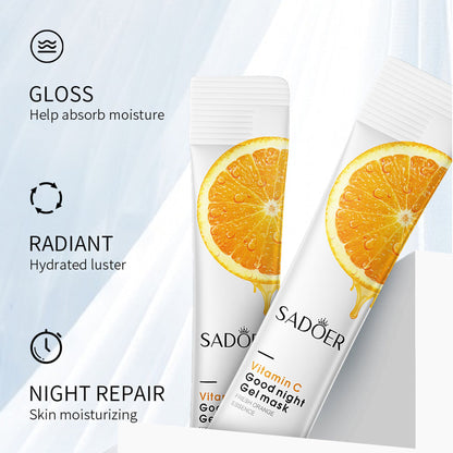 Sadoer Vitamin C Good night Gel Mask - 4mlx20pcs