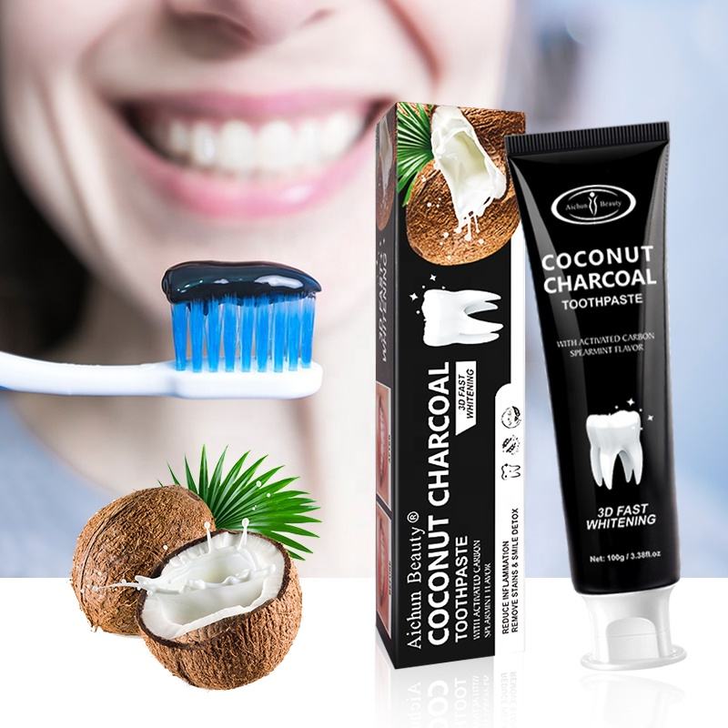 Aichun Beauty Coconut Charcoal Toothpaste - 100g