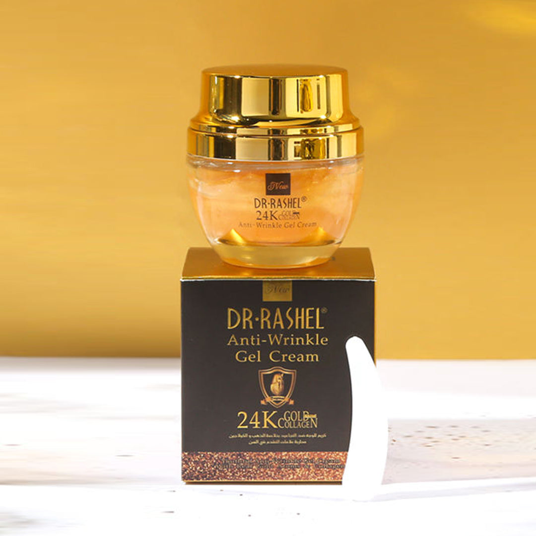 Dr.Rashel Anti-wrinkle Gel Cream 24k Gold And Collagen - 50ml