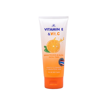 Aron Vitamin E&c Brightening Ang Glow Facial Foam - 190g