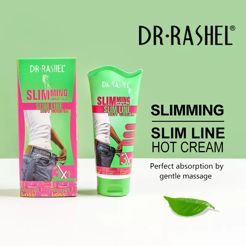 Dr.Rashel Slimming Slim Line Hot Cream _ Green Tea, Collagen & Ginger Formula 150g