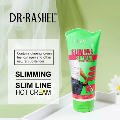 Dr.Rashel Slimming Slim Line Hot Cream _ Green Tea, Collagen & Ginger Formula 150g