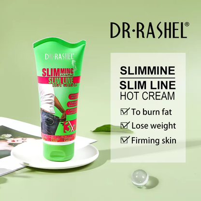 Dr.Rashel Slimming Slim Line Hot Cream _ Green Tea, Collagen & Ginger Formula 150g