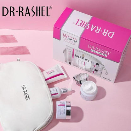 Dr.Rashel White Skin Whitening Fade Spots Skin Care Set - 4Pcs