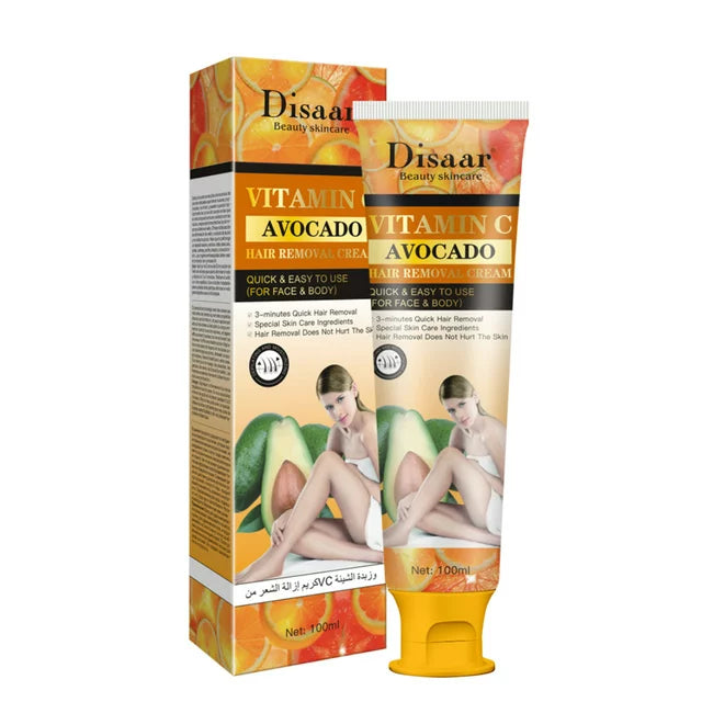 Disaar Vitamin C Avocado Hair Removal Cream - 100ml