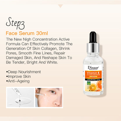 Disaar Vitamin C Facial Skin Care Series 5Pcs Set