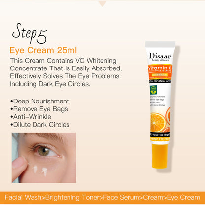 Disaar Vitamin C Facial Skin Care Series 5Pcs Set