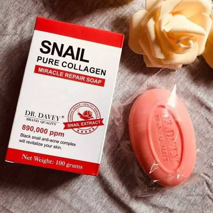 Dr.Davey Snail Pure Collagen Miracle Repair Soap - 100g