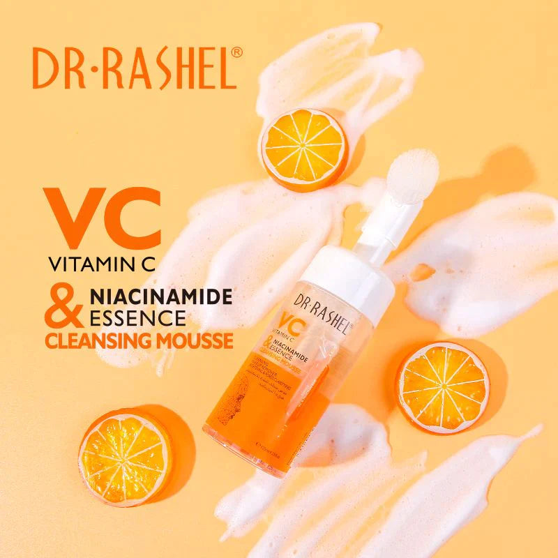 Dr.Rashel Vitamin C Niacinamide & Essence Cleansing Mousse - 125ml