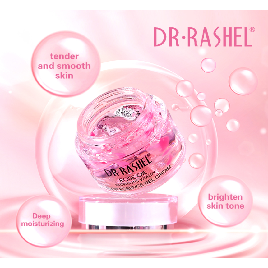 Dr.Rashel Rose Oil Nutritious Vitality Glow Essence Gel Cream - 50g