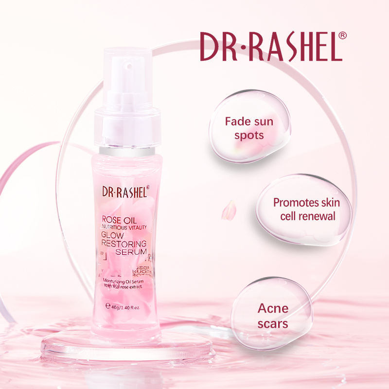 Dr.Rashel Rose Oil Nutritious Vitality Glow Restoring Serum - 40g