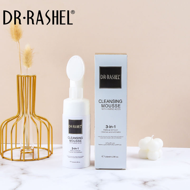 Dr.Rashel Cleansing Mousse With Amino Acids 3 In 1 - 125ml